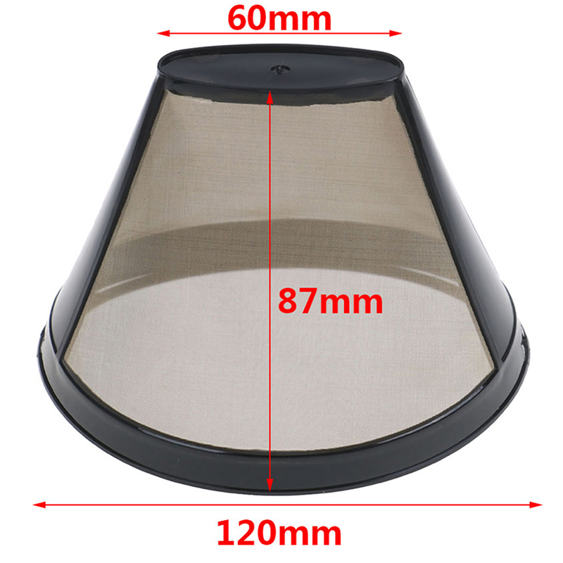 1pc Washable Handle Coffee Filter Stainless Steel Reusable Coffee Filter Cone-Style Refillable Gold Mesh Cafe Maker Machine Tool