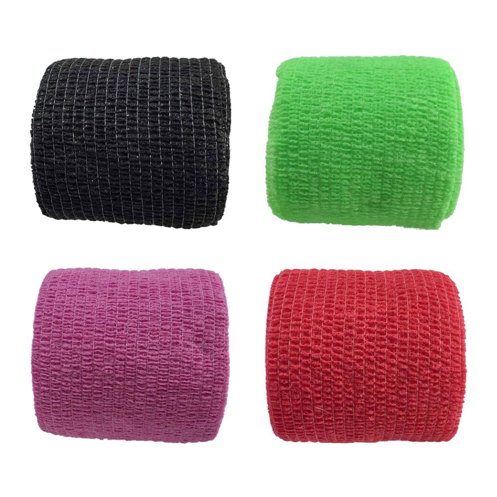 Durable Self Adhesive Elastic Bandage Classic Self Adhesive Elastic Bandage Muscle Tape for Knee Elbow Finger Support Injury
