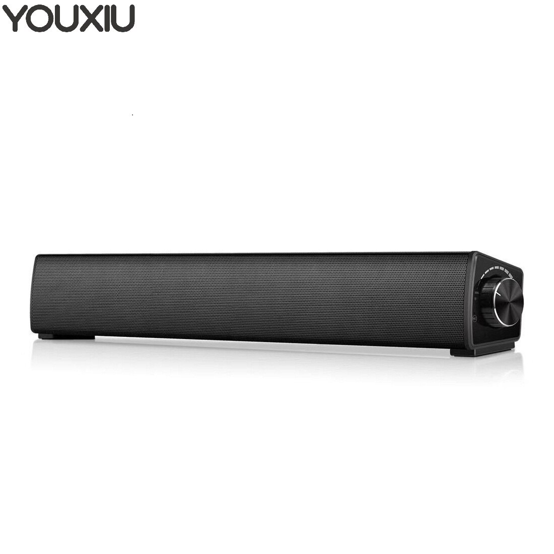 Youxiu Tv Speaker 20W Soundbar Stereo Bluetooth 5.0 Pc Theater Audio Muziek Sound Bar Met Afstandsbediening Aux 3.55mm