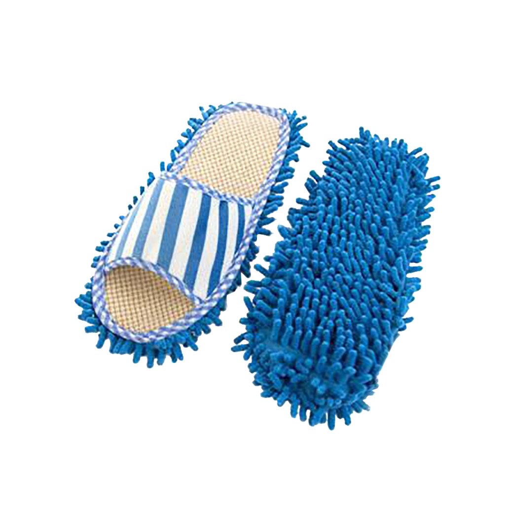 Microfiber Floor Cleaner Foot Slippers Shoe Covers Dust Mop Socks Duster Home Cleaning for Men Women, Bathroom, Office, Kitchen, House Polishing, Washable, 5 Pairs [10 Pack