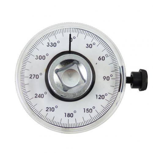 Car 360 Degree 1/2inch Drive Angle Torque Gauge Meter Measurer Tool with Wrench: Default Title