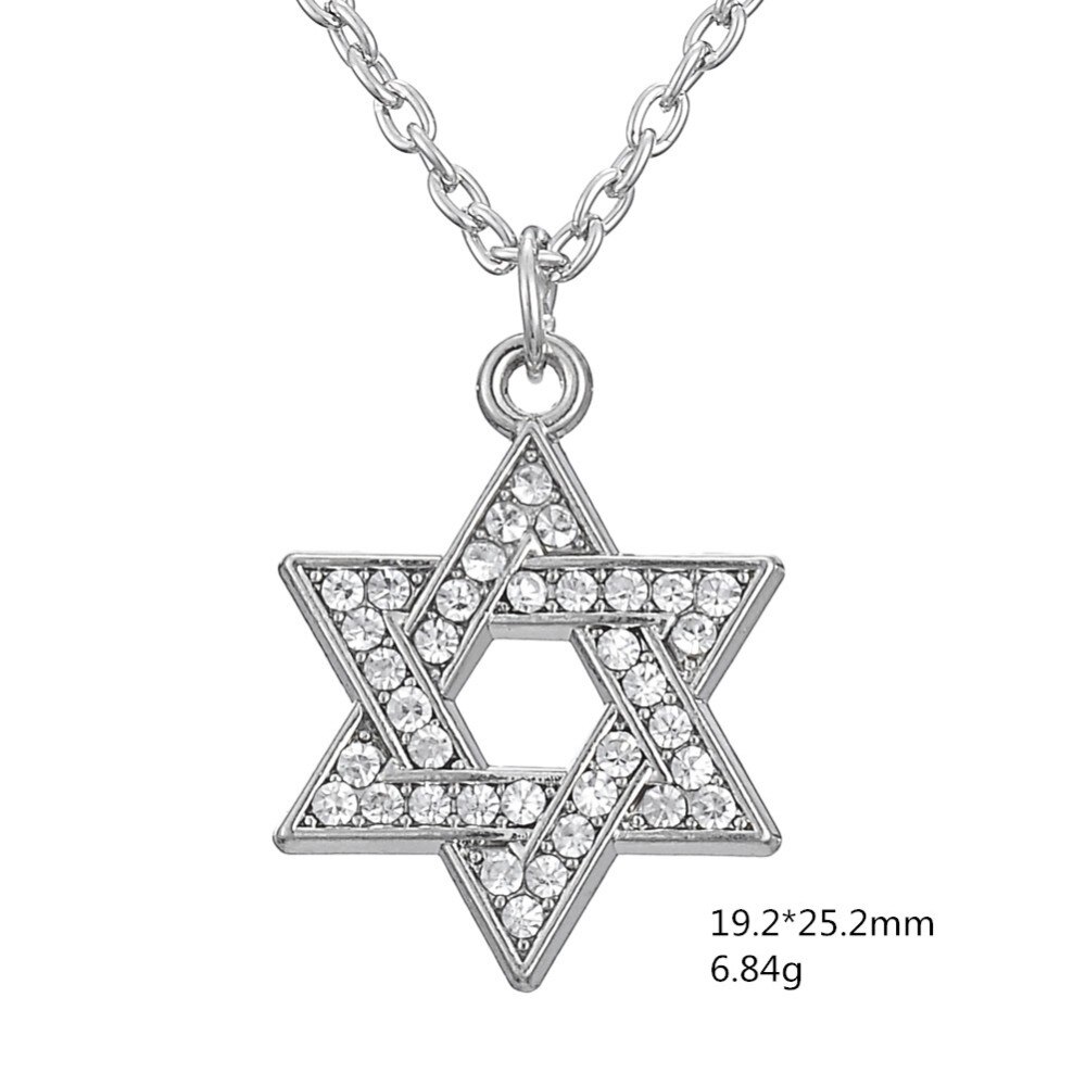 Dawapara Ster Van David Hanger Joodse Sieraden Vintage Hebreeuws Ketting Religieuze Bedels Voor Mannen En Vrouwen Kerstcadeaus: style 4