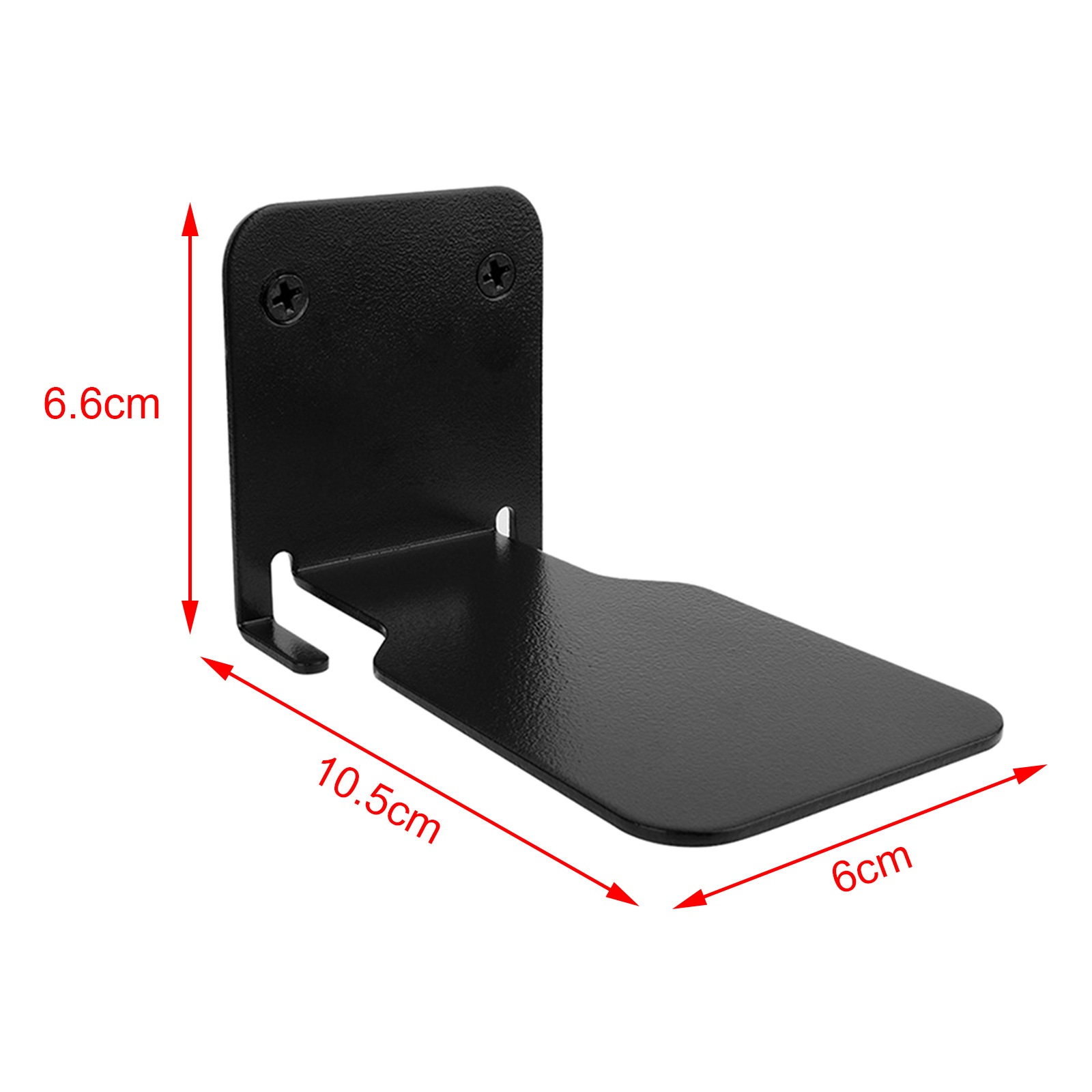 Invisible Floating Bookshelves Space-Saving Wall Mounted Shelves Storage Holder Rack Library Hidden Wall Floating Book Shelf: black