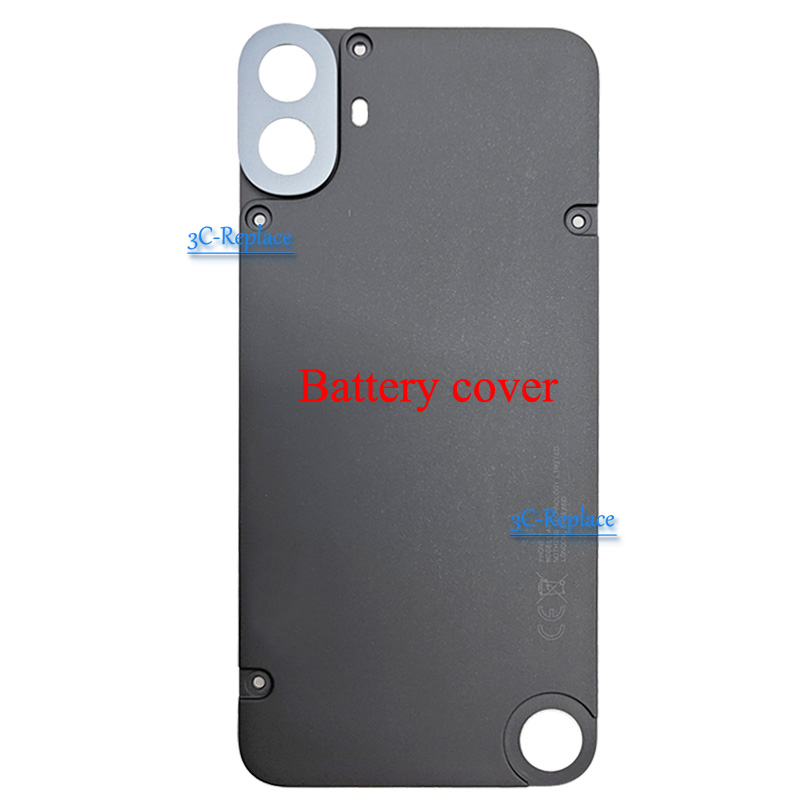 6,67 inch voor niets CMF Telefoon 1 A015 Terug Batterij Cover Voor Midden Frame Deur Behuizing Case Achter Glas Onderdelen Vervanging: Roos