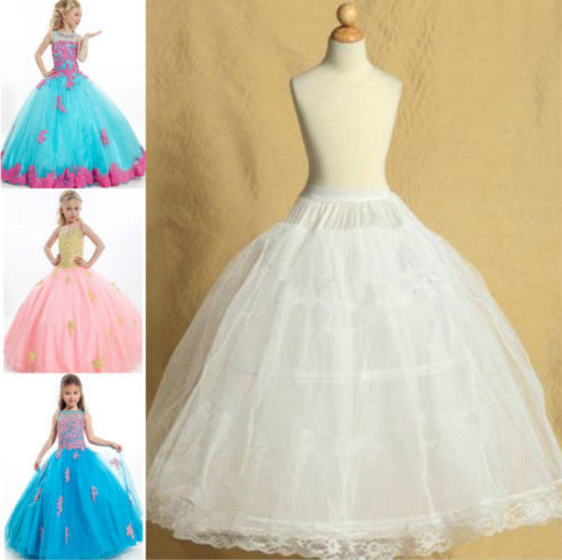 2 vanne lolita hame alushame lapsille häät kukka tytöt alushame alushame liukuu prinsessa lapselle 2-14 vuotta vestidos
