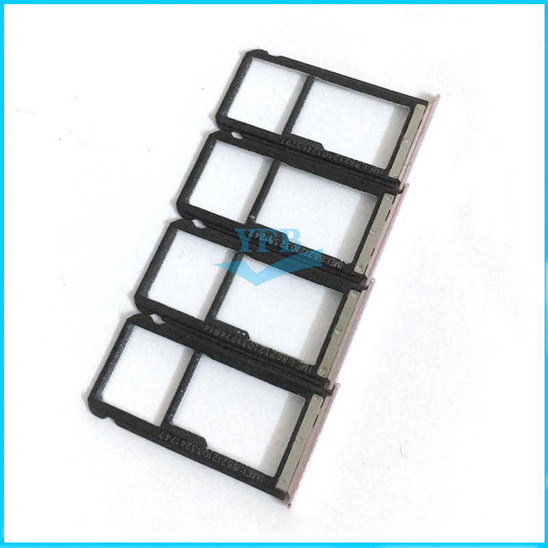 Soporte de bandeja para ranura de tarjeta Sim ZTE Blade V8, lector de tarjetas SD, adaptadores, piezas de repuesto
