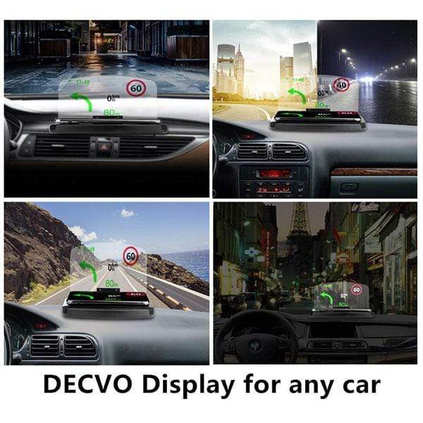 A100 3.5 A900 Hud Head-Up Display Auto-Styling Hud Display Overspeed Waarschuwing Voorruit Projector Alarmsysteem Universele auto