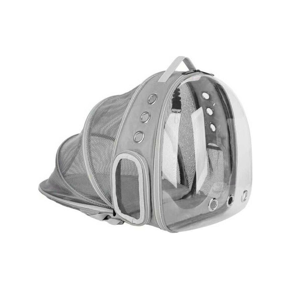 Cat Dog Carrier Travel Veterinary Bag Wheeled Suitcase Pet Extraction Box Astronaut Look Orthopedic Support Ventilated Zipper