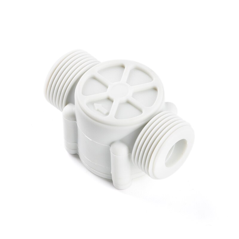 Capteur de débit d&#39;eau à effet Hall, 1-30l/Min, 5 ~ 24V DC, compteur, débitmètre, mesure de la température