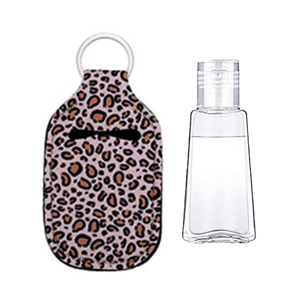 Key Chain Hand Sanitizer Dispenser Multi-functional Hand Sanitizer Bottle Key Storage Case Hook Holder Wall Hand Sanitizer Pumps: H