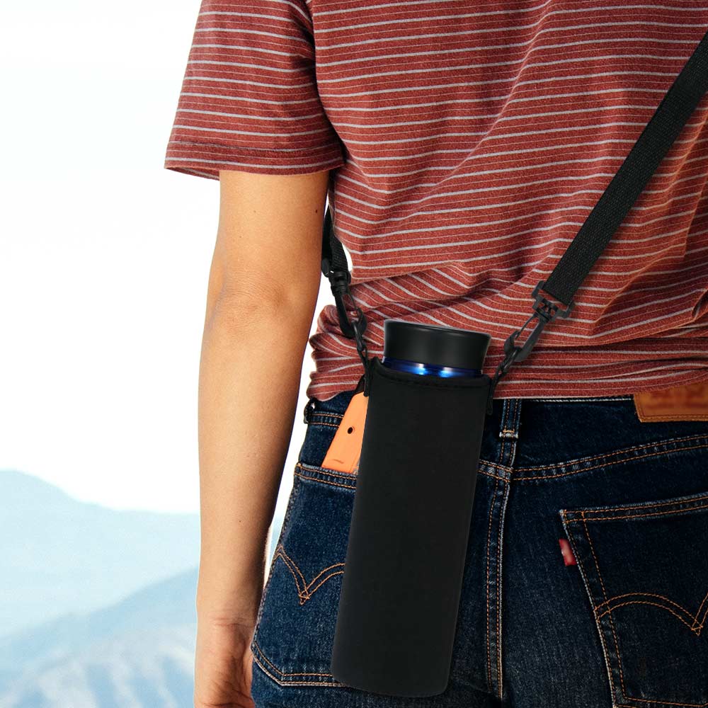 Protetor de copo de água portátil calor isolado caso luva de copo de água tampas de garrafa de água protetor de armazenamento saco de proteção calor copo thermo