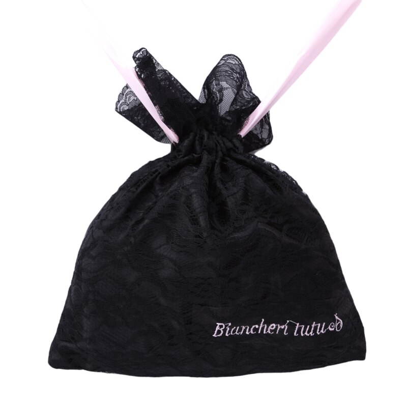 Satin Silk Lace Drawstring Storage Pouch Packaging Pocket Underwear Cute Organizer Dust-proof Bag