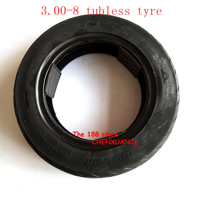 Motorcycle modified 8'' vacuum tire Rear 130/50-8 Tubeless Tyre