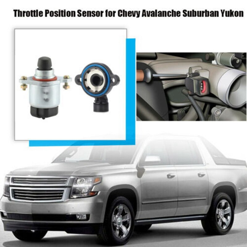 Throttle Position Idle Air Control Throttle Body Sensor TPS &amp; IAC Kit for GM LS1 15023180