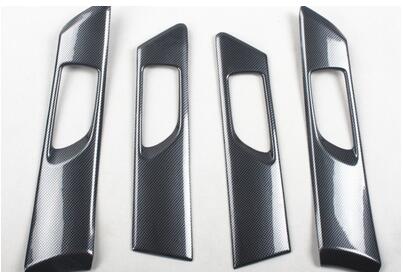 Carbon Fibre Bril Armsteun Deuren Handvat Versnelling Cup Center Sonsole Versierd Frame Voor Subaru Forester 09 10 11 AA476