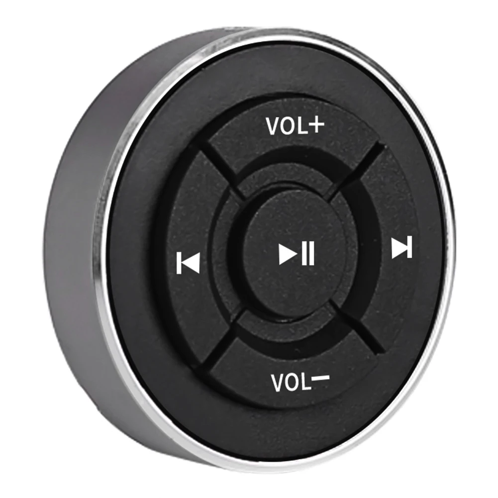 Bluetooth Ratbetjent Mediekontrol til Bil - Fjernbetjening til iOS Android