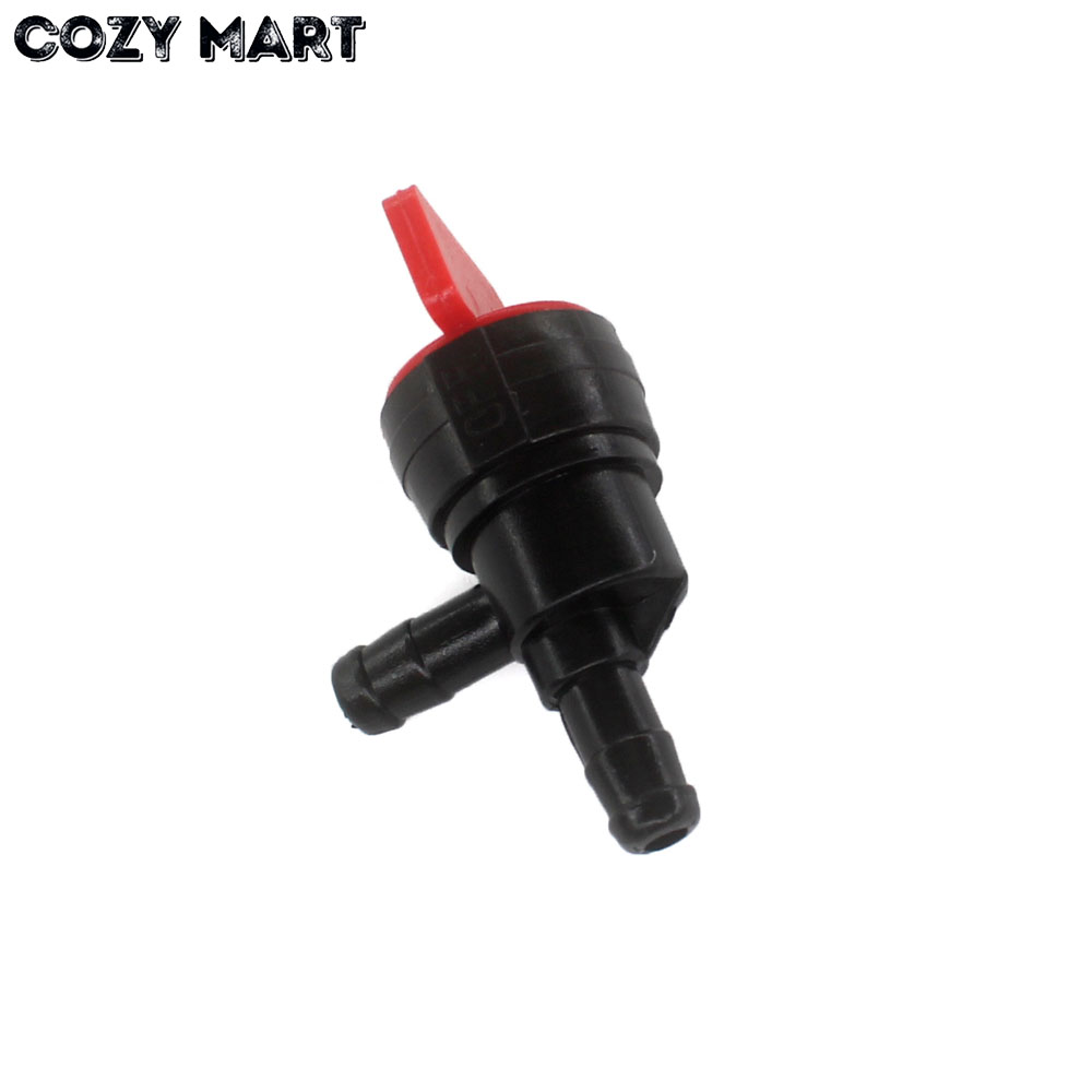 1/4" Inline 90 Degree Fuel Gas Shut-off Cut-Off Valve petcock Snow Blower Thrower For Briggs & Stratton 494769