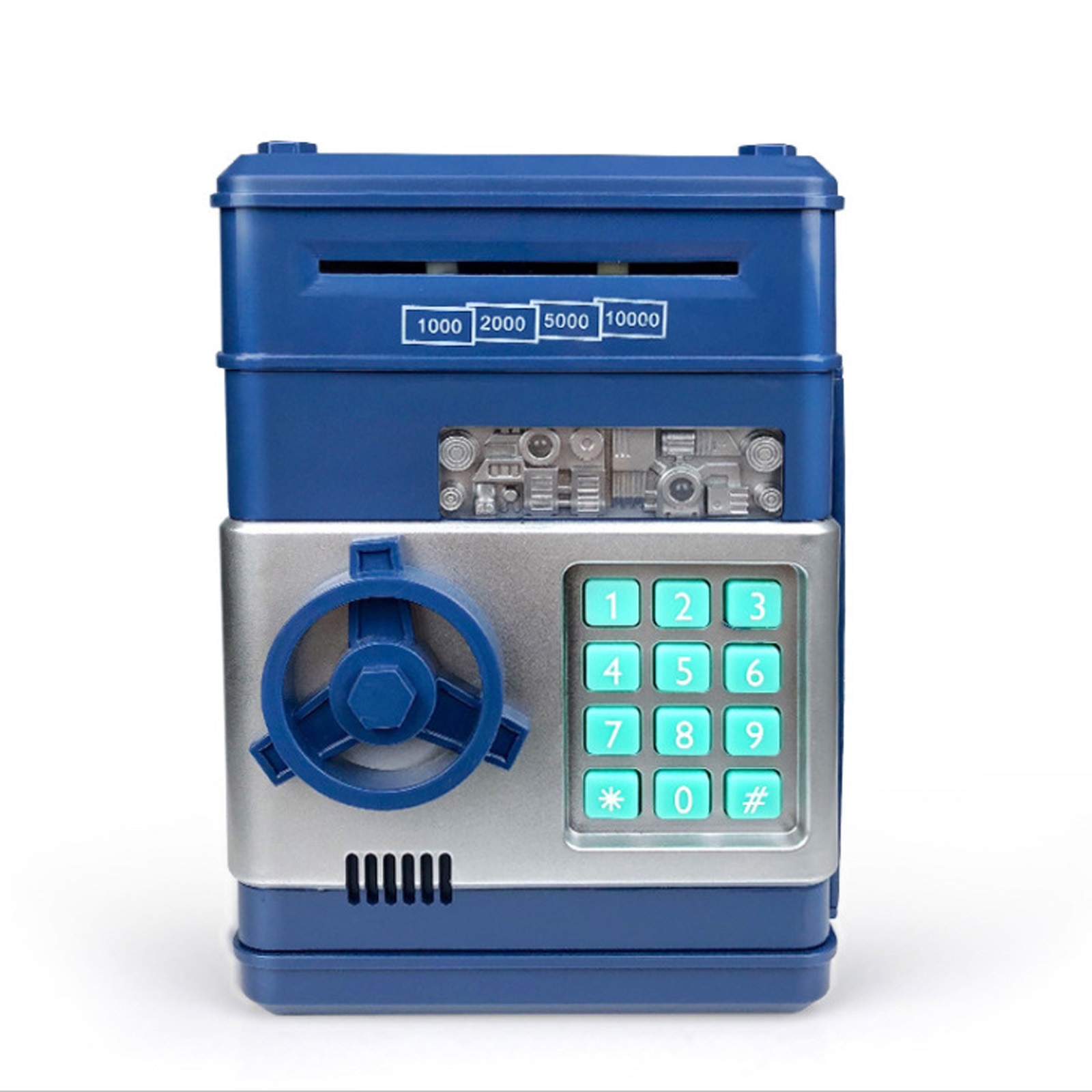 Strongbox Geld Boxen Sparschwein Sicher Automatische Bargeld-roll Auto Scroll Papier ABS Große Kapazität Multifunktionale Gemalt ATM