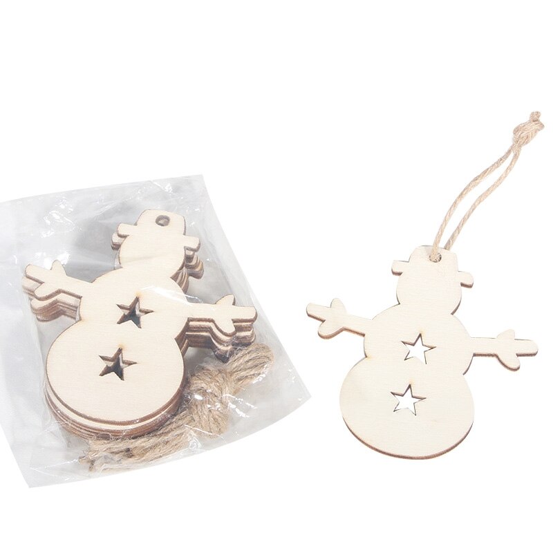 Decorazioni natalizie appese ornamenti in legno non finiti ornamenti in legno di natale appesi abbellimenti artigianato: Bells
