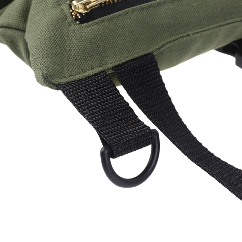 Roll Up Tool Bags Set Multi-Purpose Tool Pouch Wrap Roll with Zipped Compartments Tools Tote Carrier for Wrenches