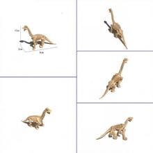 6 stks PVC Gesimuleerde Dinosaurus Fossiel Bone Skelet Model Decor Speelgoed Kids Xmas