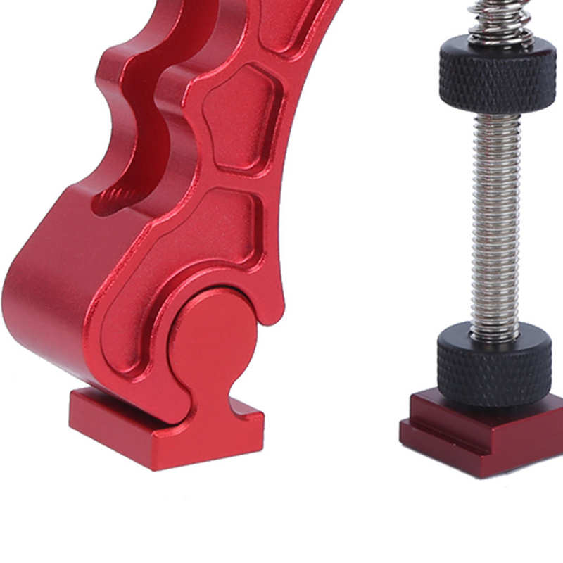 T‑Track Clamp Fixed Plate Aluminum Alloy For Woodworking
