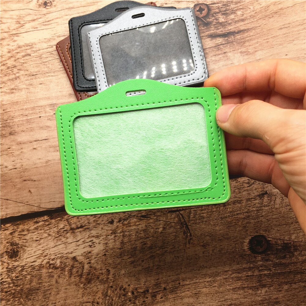 PU ID wizytowniki robić pracy karta plakietka identyfikacyjna pielęgniarka lekarz wejście strażnik karta klatki piersiowej szkolne materiały biurowe: zielony