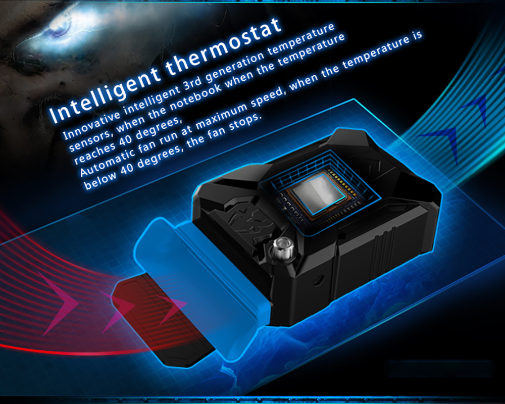 COOLCOLD K27 Tragbare Notizbuch Laptop Kühler USB Luft Extrahieren Kühlung Vakuum Fan Kühler Kühler für 15 15,6 17 Zoll Laptop
