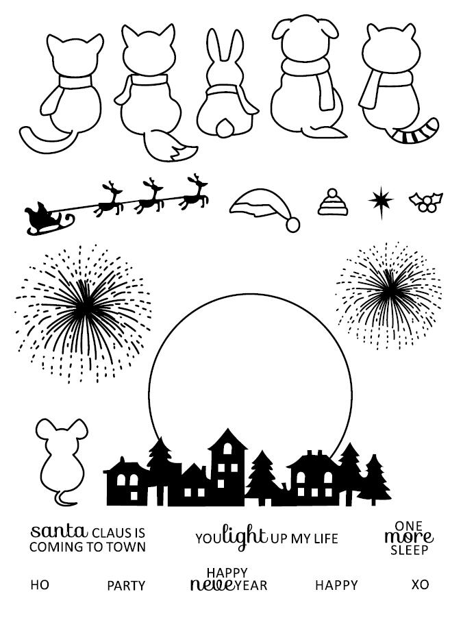 Dieren doorzichtige siliconen stempel / zegel voor doe-het-zelf scrapbooking / album decoratieve doorzichtige stempelvellen a 002: Wit