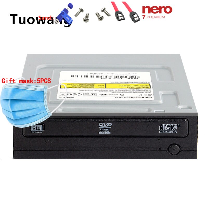 Geschikt Voor Samsung Desktop Computer DVD-RW Data Movie Bestand Herhaald Dvd Drive Cd Recorder Sata Ingebouwde 24x