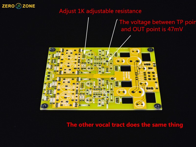 GZLOZONE DIY HV11 Full discrete no feedback Class A headphone amplifier kit