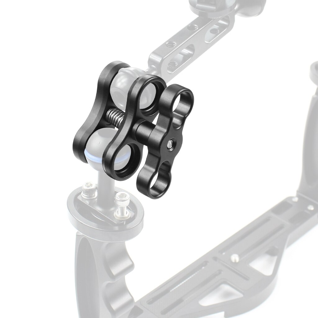 Deluxe Aluminum Alloy Standard Ball Clamp for the 1'' Ball Underwater Light Arm
