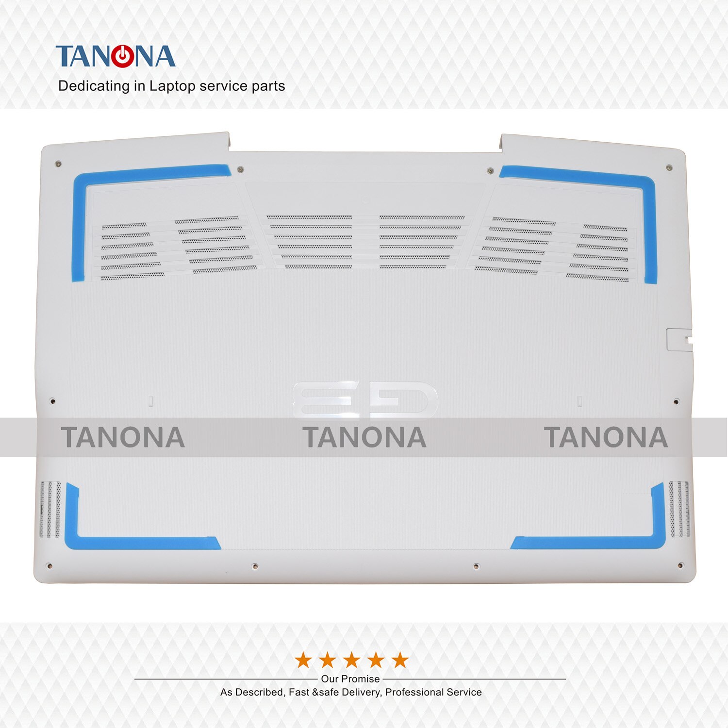 Orig 03 hkfn 07 md 2f 0 p 0 ng 7 0 cr 5 x 8 blanc pour dell inspiron  g3 15 3590 couvercle arrière supérieur et cadre et repose-poignets clavier et bas et charnières et vis