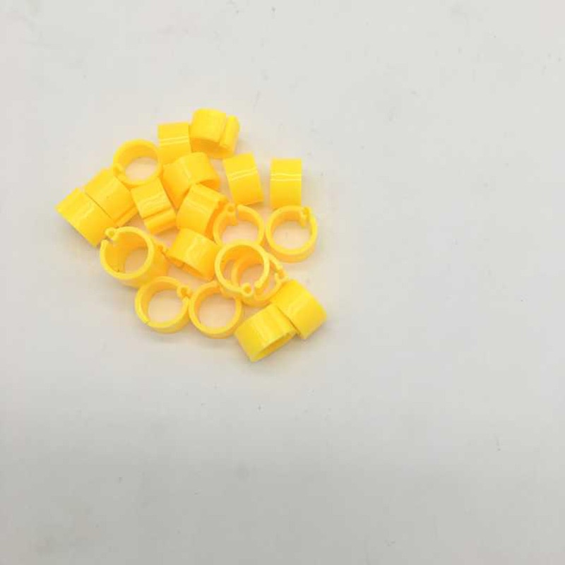 100 Stks Duiven Ringen 8mm Bajonet Identificatie Ring Opening Duif Ring Kleur Duif Voetring Duif Levert Vogel Apparaten