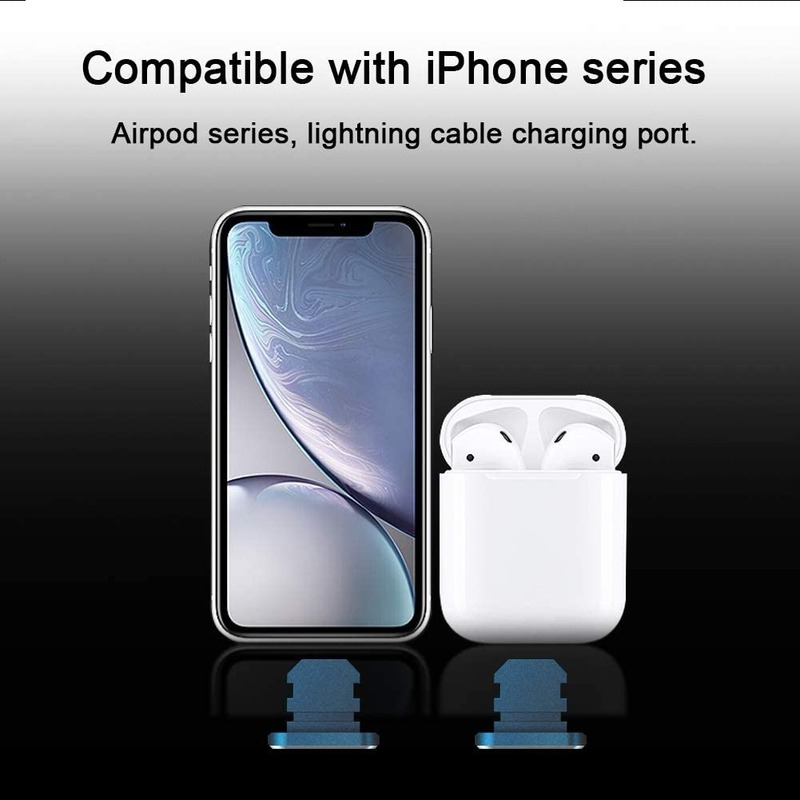 2 Stuks Aluminium Anti Stof Plug Voor Iphone 13 12 Mini 11 Pro Max Xs 8 Plus Ipad Airpods apple Serie Lightning Port Cover