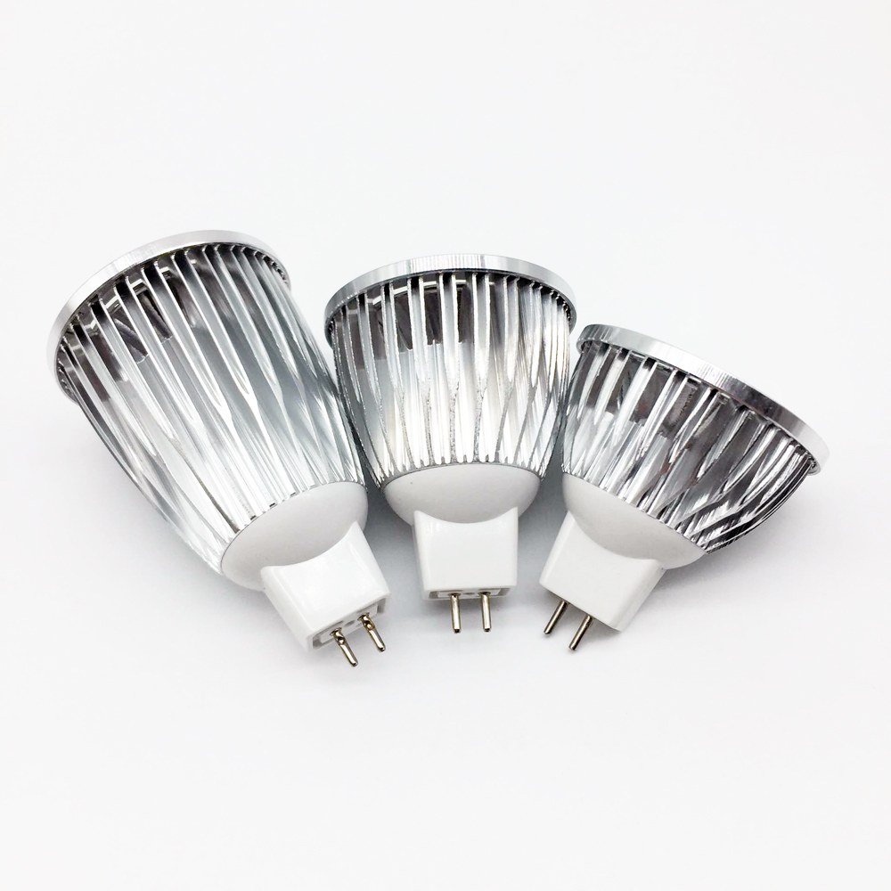 Foco Led Cob GU5.3 Led MR16 de alta potencia MR 6 12V GU 5,3 220V regulable lámpara de bombilla blanca fría cálida COB 6w 9w 12w Lampada