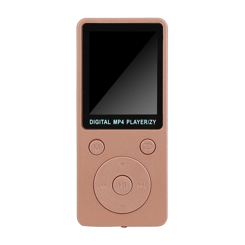 #10 Portable bluetooth MP3 Player Colour Screen FM Radio Video Games Movie Lossless sound noise reduction: Rose Gold