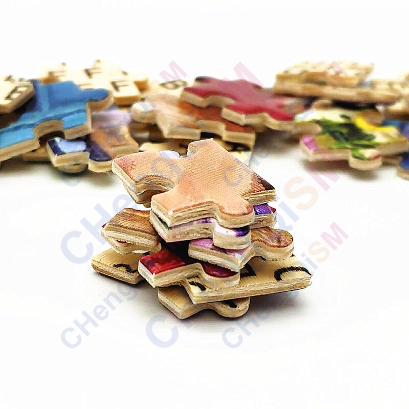 1000 Stuks Van Houten Puzzel, puzzel Speelgoed Interessant Spel Decoratieve Schilderkunst-Winkelen Dag Meisje En Haar Hond