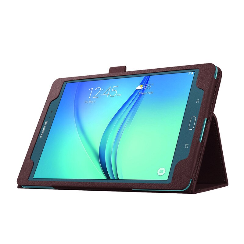 Voor P550 SM-T550 SM-T555 SM-P550 Tablet Case Beugel Flip Stand Leather Cover Voor Samsung Galaxy Tab EEN 9.7 inch T550 t555