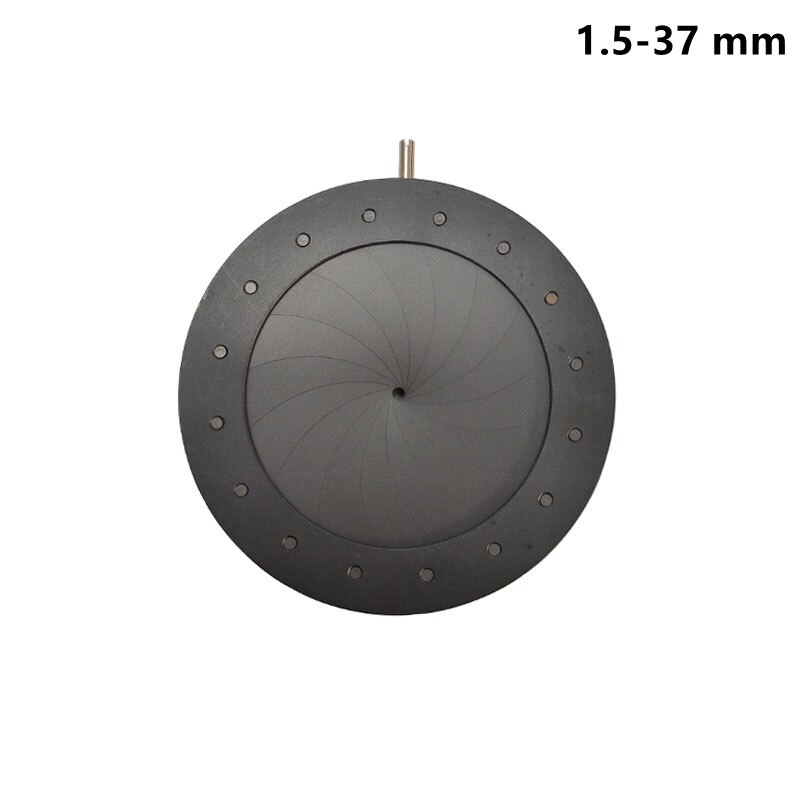 Metalen Zoom Optische Iris Diafragma Diafragma Condensator Digitale Camera Microscoop Adapter Microscoop Accessoires Voor Camera Lens: ID016