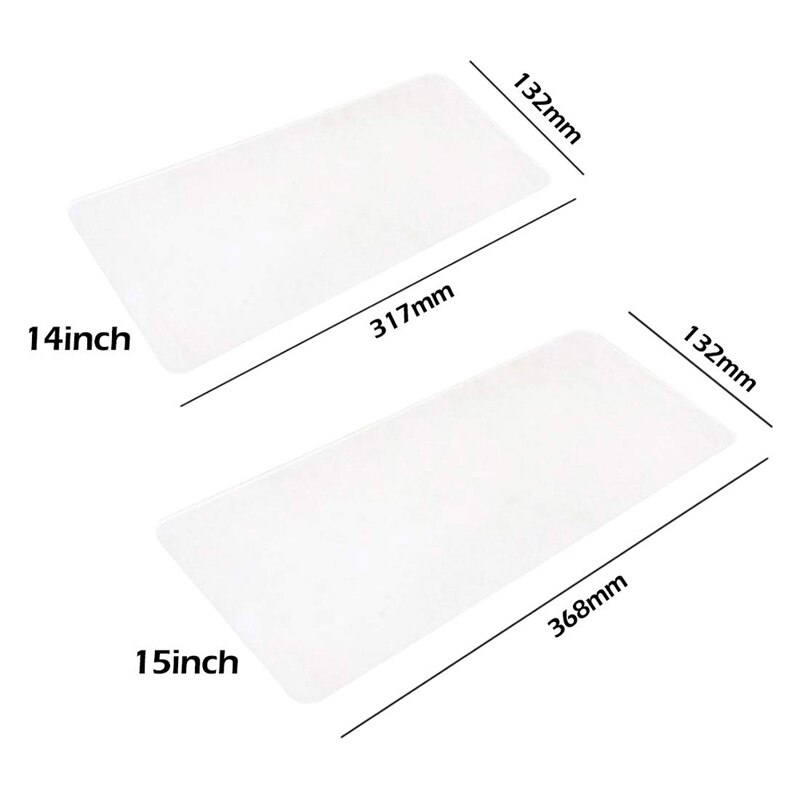 15 Inch Anti-stof Waterdicht Toetsenbord Cover Universal Soft Silicone Protector Film Vervanging Voor Macbook Laptop Notebook
