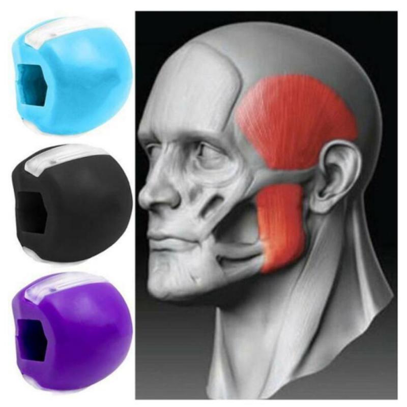 Gezicht Fitness Bal Facial Toner Exerciser Ball Hals Krimpen Dubbele Kinnen Toning Facial Spier Training Apparaat Silicagel