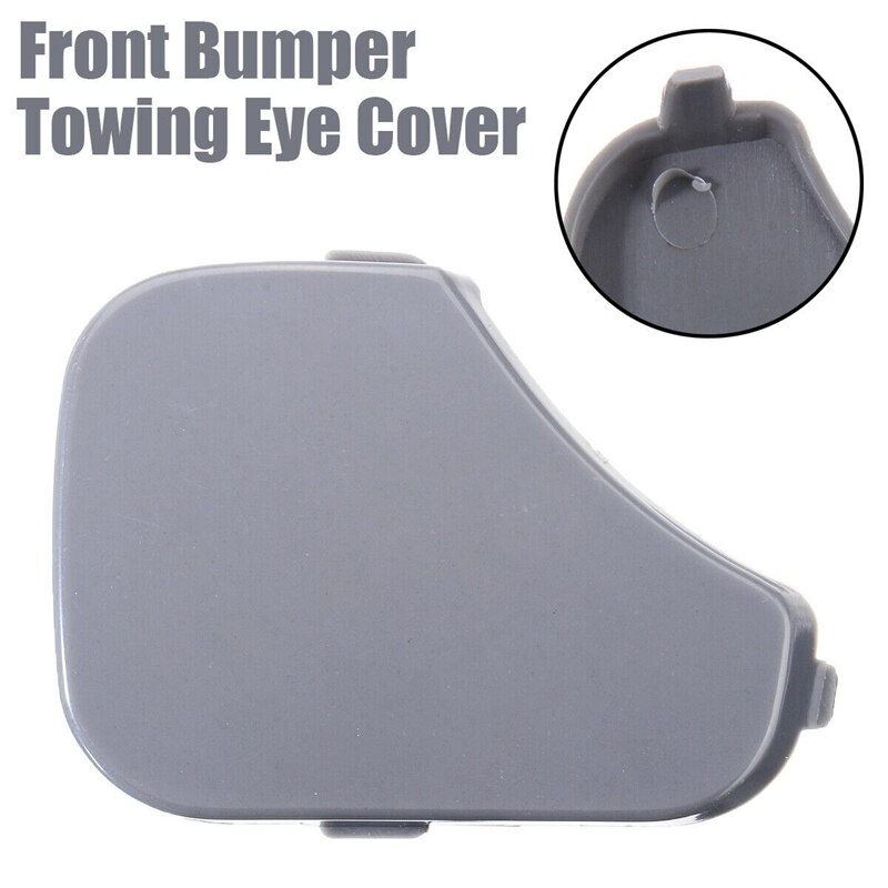 Car Front Bumper Towing Eye Cover Trailer Cover Fit for Ford FIESTA MK6 1375861 6S6117A989A