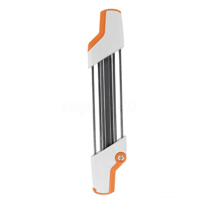 2 IN 1 Metal Easy Chainsaw Chain File Sharpener 4.8mm