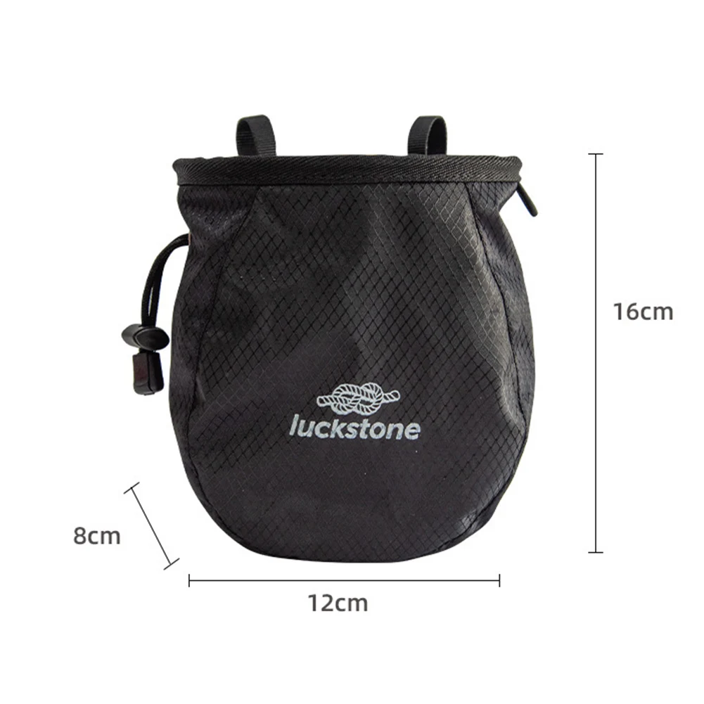 Sac de poudre de magnésium pour l'escalade, sac de craie en polyester imperméable, stockage réglable, levage de paquet WePackage