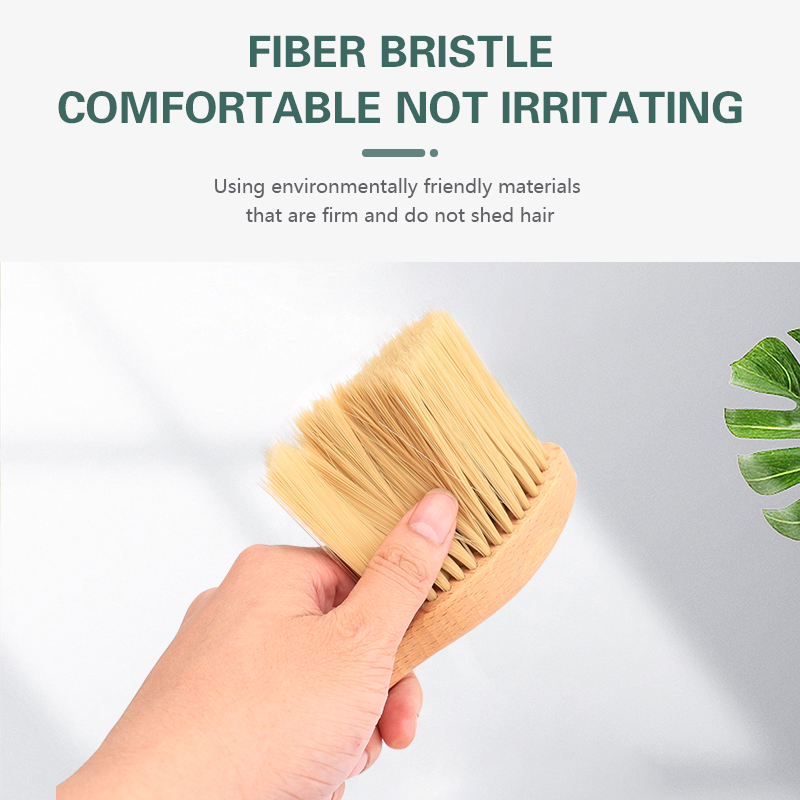 Cepillo de Pelo Largo con mango de madera, accesorios de nailon suave para el cabello, cepillo de limpieza de pelo roto, mango de lana de nailon, madera maciza