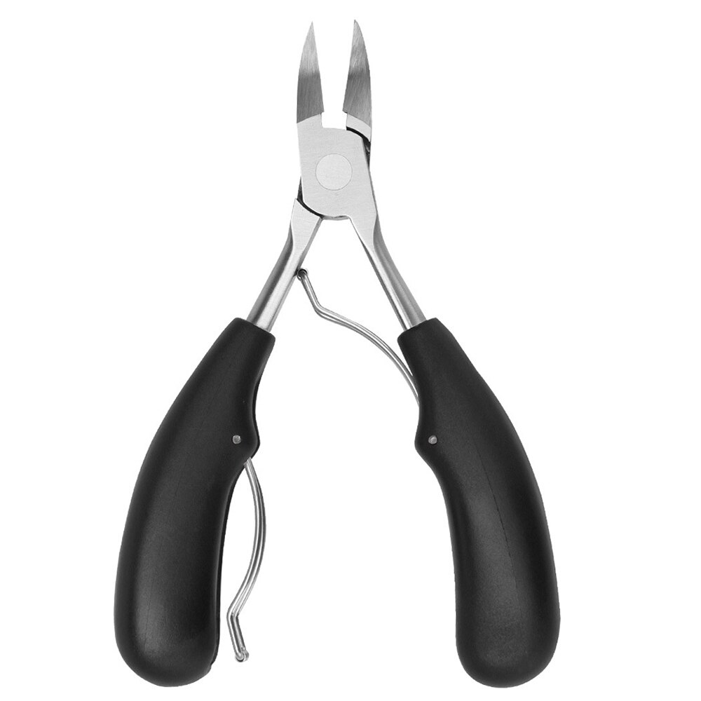 Zehe Nagel Knipser Entfernen Abgestorbene Haut Nagel Korrektur Zangen Eingewachsene Zehennagel Häutchen Schere Rand Cutter Dick Pedikübetreffend Pflege Werkzeug: Schwarz