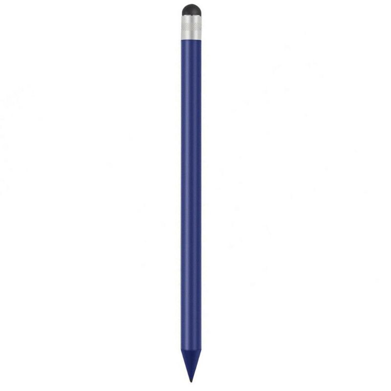 retro Runde Dünne Spitze Touchscreen Stift Kapazitiven Stift Stift Ersatz Für iPad iPhone Handys Tablette Zubehör: Blau