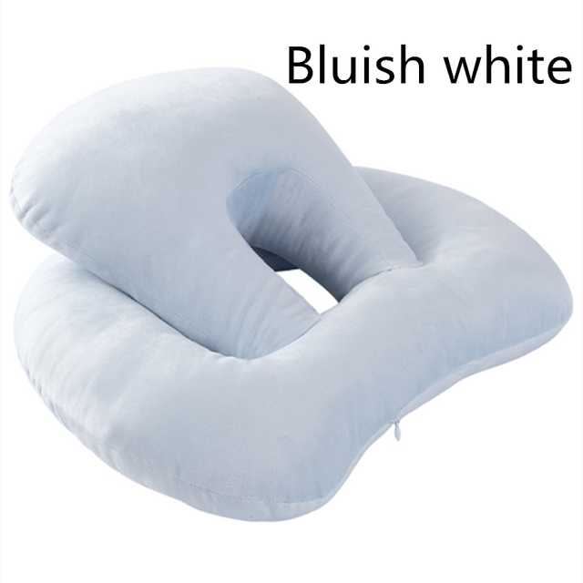 Oreiller de bureau multifonction pour dormir, voyage, Portable, innovant, corps, dos, pliable, protection du cou: WHITE