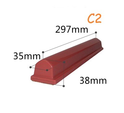 Serie C de cabezales de goma para serigrafía, Material de impresión DIY, de , muchos tamaños para elegir: C2